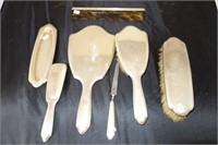7 PC. TIFFANY & CO. STERLING DRESSER SET CLOTHES