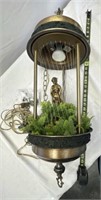 Unused Vintage Greek Goddess Oil Lamp