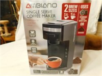 Ambiano single serve coffee maker, unopened