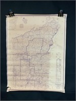 1976 Bayfild Co Wisconsin Map