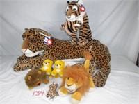 Tiger Stuffed Animals - Lion King Talking 1993