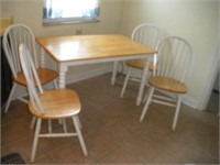 Kitchen Table,48x30x29, and 4 Chairs