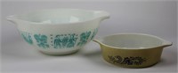 Vintage Pyrex, 4qt Cinderella Bowl & Dish