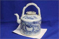 A Chinese Blue and White Teapot