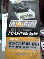 STERO WIRING HARNESS RETAIL $20