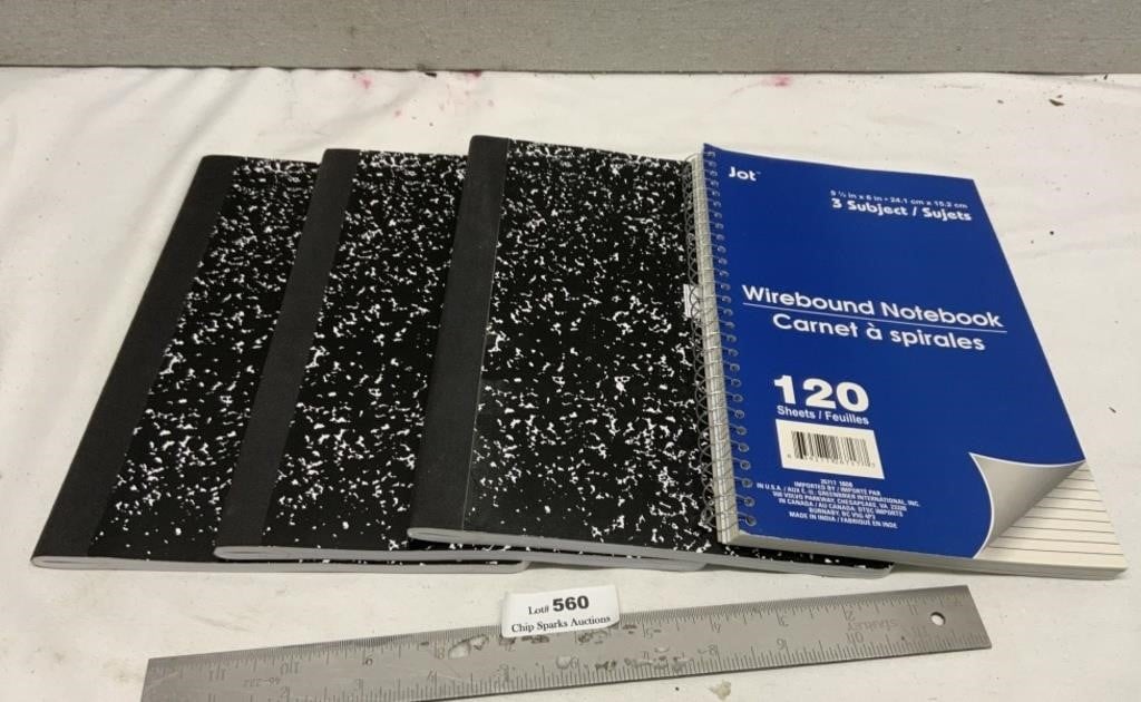 New Lot Of Composite Notebook Lot