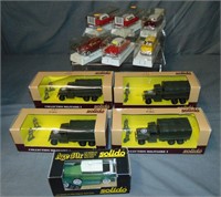 11 Boxed Solido Diecast Vehicles