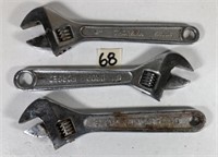 3-6" Adjustable Wrenches 1 is Thorsen