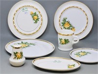 Hycroft promotional dishes- retro