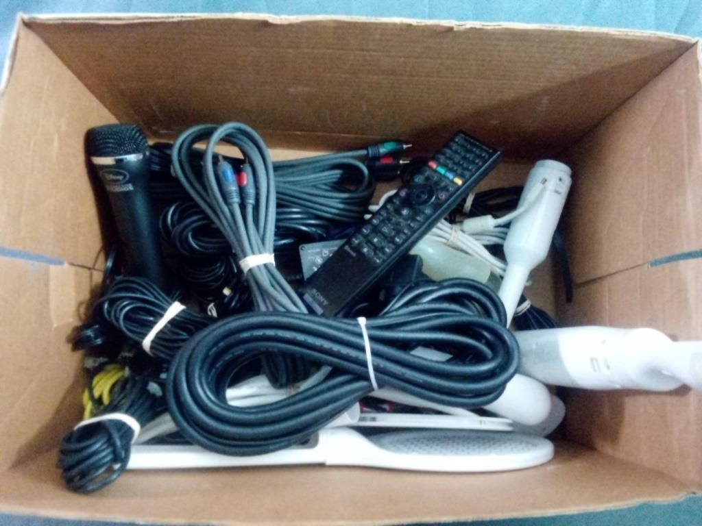 Wii Accessories, Power Cords, Disney Microphone