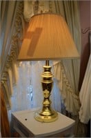 26" Tall Brass Lamp