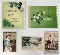 INTERESTING LOT OF CARDS - EARLY 1900'S