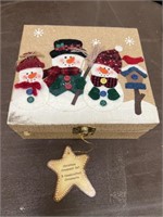 5 Handcrafted ornament set in box