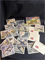 Coca Cola War Plane Trading Cards and War Planes