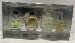 Calvin Klein 4pc Mini Cologne Gift Set - NEW $60