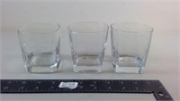 Lot of 3 Jack Daniels Whiskey Glasses