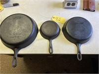 Wagner Cast Iron Pans
