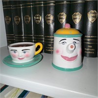 Tea Cup & Tea Pot Salt/Pepper Shakers
