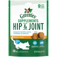 Greenies Hip/Joint Chews  Chicken  30ct