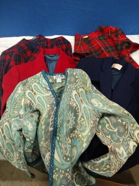 Vintage Pendleton Dress & Blazers