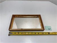 Vtg Jewelry Box Top Art with Mirror