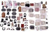 Doll House Accessories - Cast, Wood, and Decor