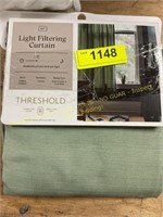 Threshold Light Filtering Curtain 63in