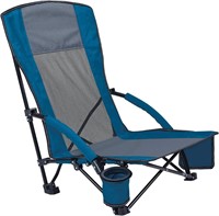 Low Seat Beach High Back Camping Chair
