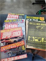 Vintage car magazines 1970s