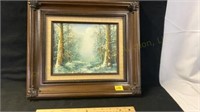 Oil on Canvas by Carl Madden Canvas 8 x 10 Frame