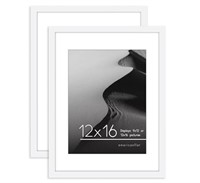 Americanflat 12x16 Picture Frame in White - Set