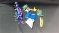 First Finance Bank Key Chains and Pencils, FedEx