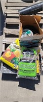 Planting Supplies,  Yard Lights & BBQ Chips