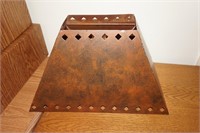 Metal Rustic Rectangle Lamp Shade