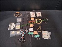 Necklace, Earrings & Bracelets