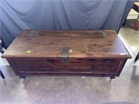 Cedar Chest with brass hinges