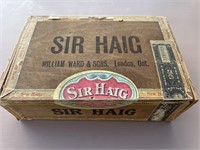 Sir Haig, Ward and Sons, London, Cigar Box