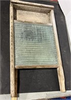 McClary's Glass Washboard 12" x 24".  Important
