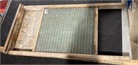 Best Value Glass Washboard. 12" x 24".