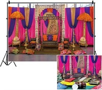 Indian Wedding Photo Booth Backdrop