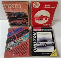 Automotive Repair & Catalogue Books