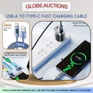 USB-A TO TYPE-C FAST CHARGING CABLE