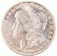 Coin 1878 8 TF Morgan Silver Dollar Extra Fine