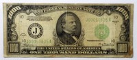 1934 $ 1000 FEDERAL RESERVE NOTE