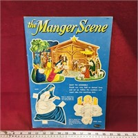 The Manger Scene Whitman Paper Doll Book