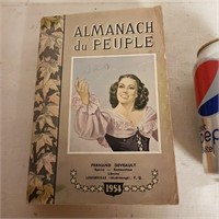 Almanach du peuple 1954 (Fernand Deveault)