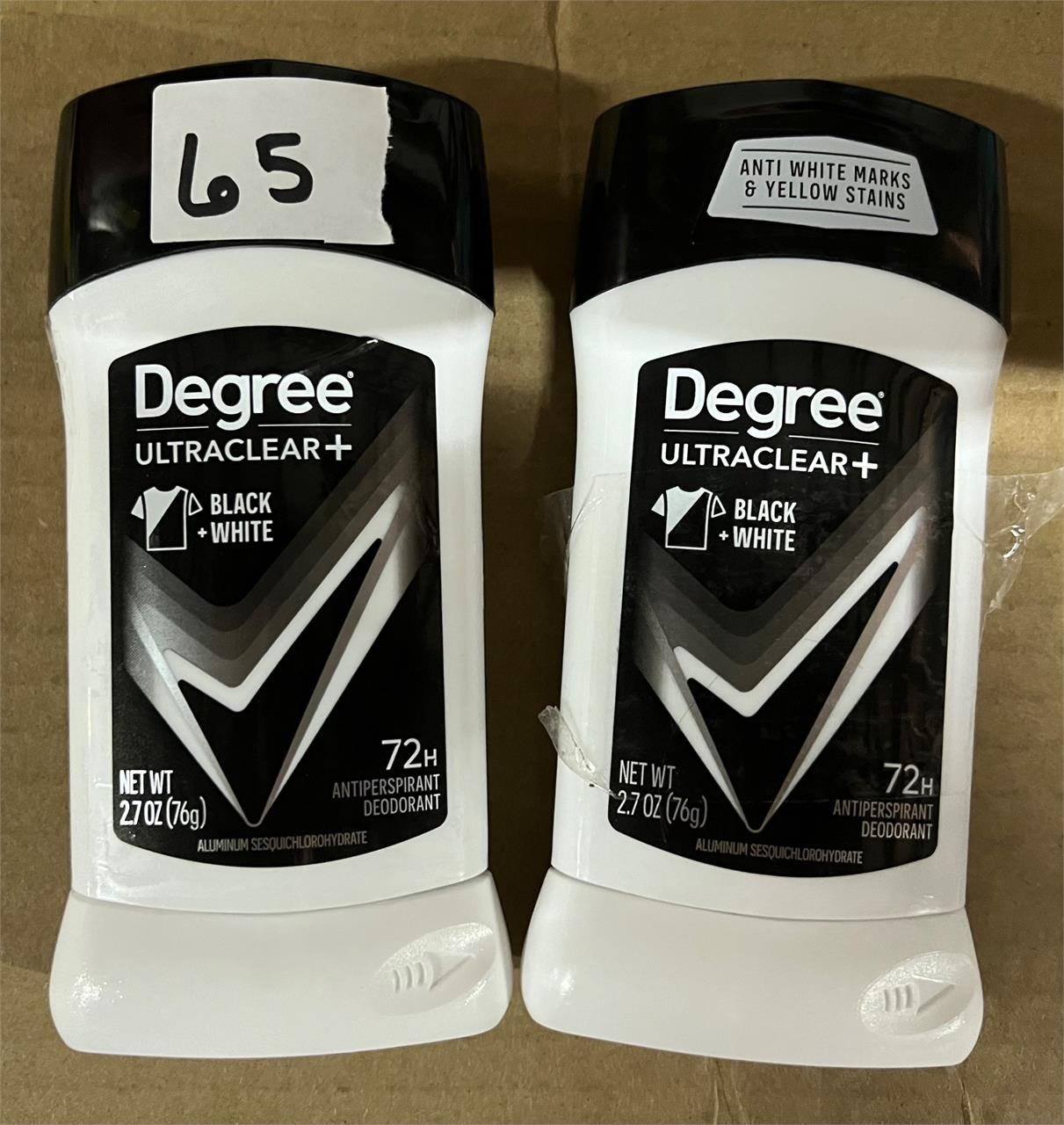 Degree Ultra Clear+, Men's Deodorant, 2ct