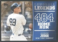 Parallel Insert 08/50 Aaron Judge New York Yankees