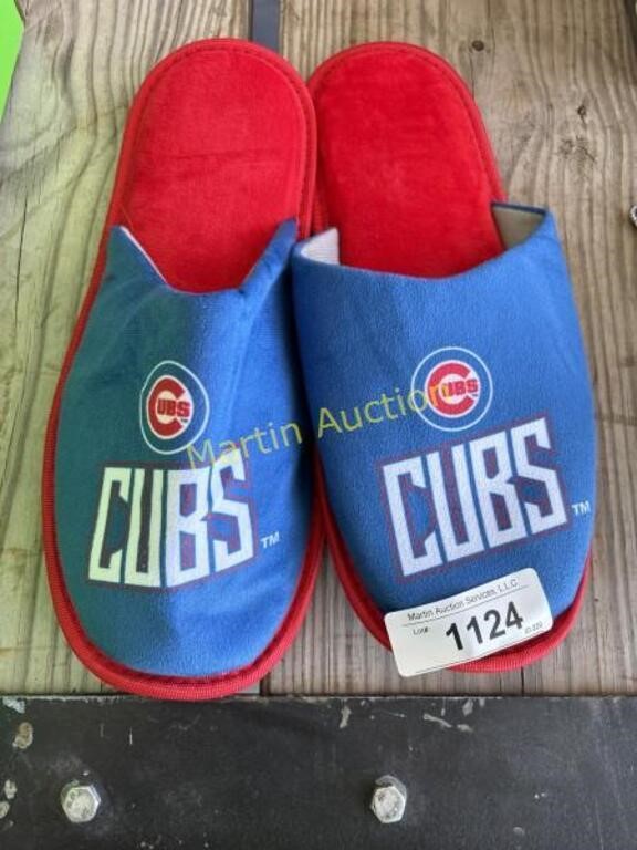 Cubs Slippers- Size 10, Unused RWH