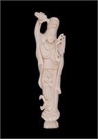 Figural Carving of Kwan Yin (Guanyin)